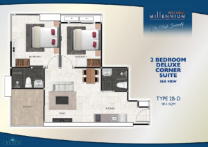 2 Bedroom Deluxe Corner Suite